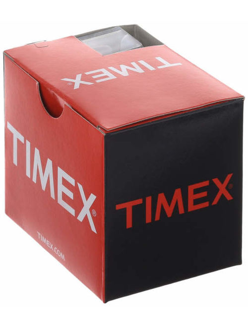 Timex Men's Easy Reader Two-Tone/Blue Watch, Stainless Steel Expansion Band