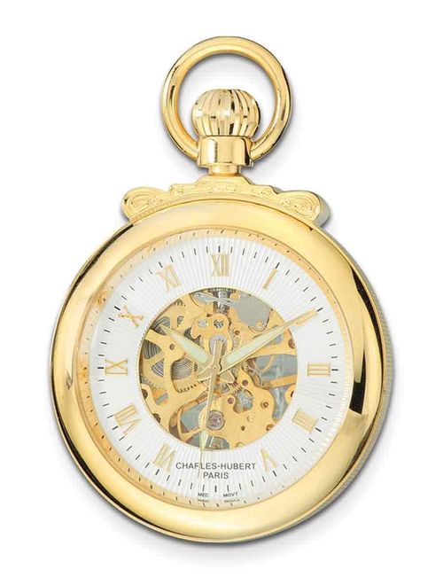 Charles-Hubert Paris Charles Hubert, Paris 3903-G Classic Collection Pocket Watch