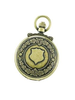 Antique Gold Double Cover Mechanical Pocket Watch