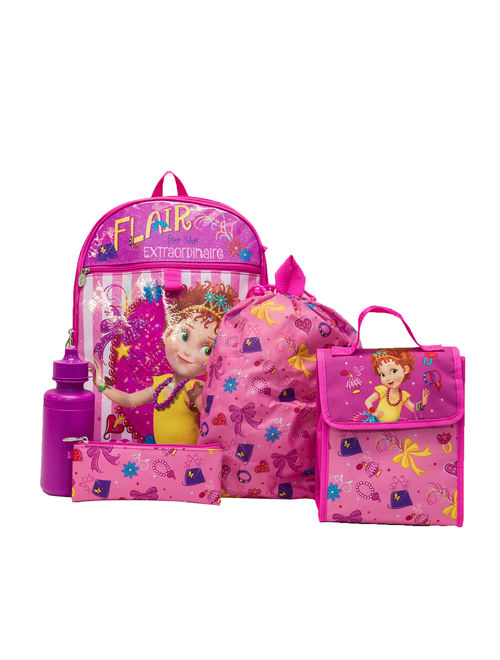 Fancy Nancy "Flair for the Extraordinaire" 5 pc Backpack Set