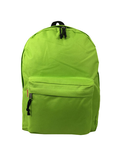 Wholesale 16.5 Inch Backpacks - Case of 16 Multicolored K-Cliffs Bulk School Bags