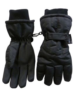 NICE CAPS Men's Adults Thinsulate Insulated and Waterproof Cold Weather Winter Snow Ski Snowboarder Glove with Ridges