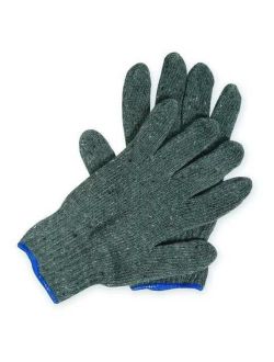 CONDOR Knit Gloves,XL,Gray,PK12 4NML4
