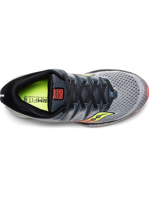 Saucony Men's Triumph ISO 5 Grey/Black 10.5 D US Running Shoes