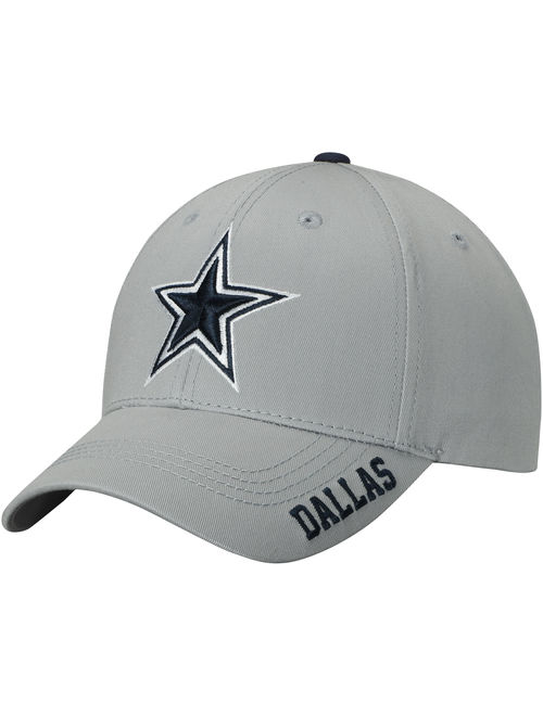 Buy Men's Gray Dallas Cowboys Kingman Adjustable Hat - OSFA online ...