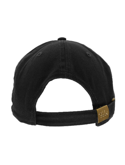Falari Baseball Cap Hat 100% Cotton Adjustable Size Black