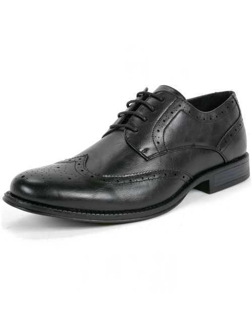 Alpine Swiss Zurich Mens Oxfords Brogue Medallion Wing Tip Lace Up Dress Shoes