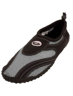 Easy USA Men's Slip On Aqua Socks Water Shoes