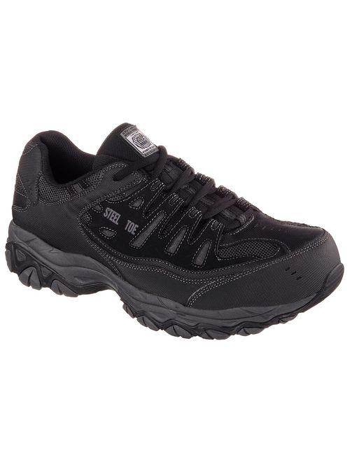 Skechers Work Men's Relaxed Fit Crankton Steel Toe Safety Shoe