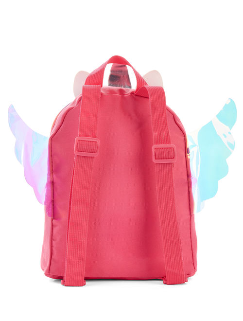 Carried Away Girls Hot Pink Unicorn Backpack With Wings
