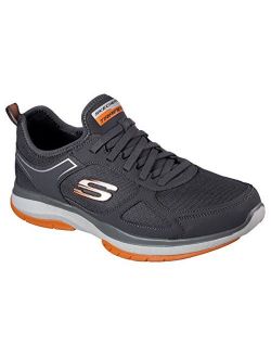 Sport Men's Burst TR Sneaker, Charcoal/Orange, 13 M US