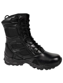 5358 Forced Entry Deployment Boot with side Zipper, 8" Tactical Boot