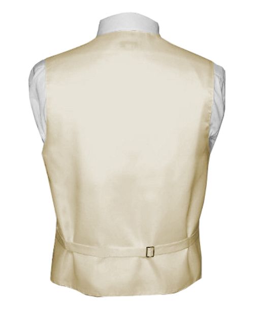 Italian Design Men's Tuxedo Vest Bow-Tie & Hankie Set