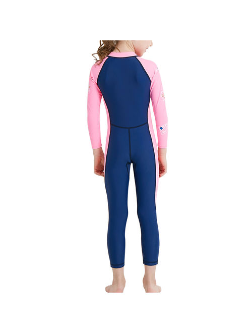 Boys Girls Wetsuit One Piece Swimsuit UV Protection For Diving Swimming