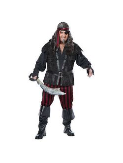 Mens Ruthless Rogue Halloween Costume Plus Size 48-52