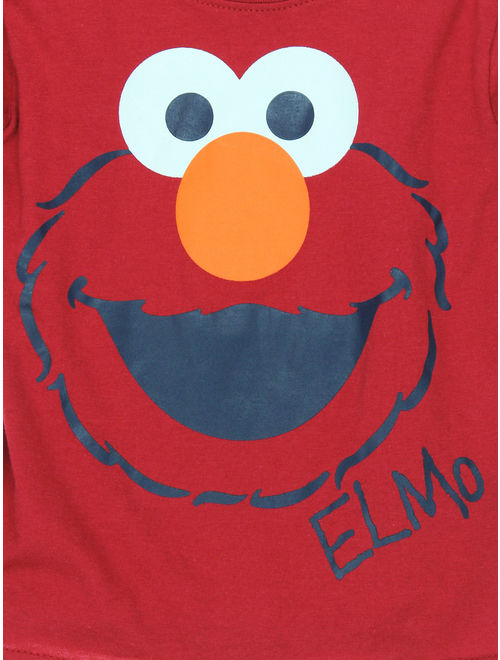 Sesame Street Elmo Toddler Boys Long Sleeve Tee 6A6380