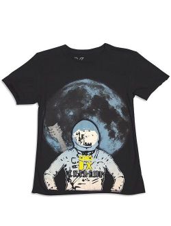 DX-Xtreme - Little Boys Short Sleeve T-Shirt black astronaut / 5