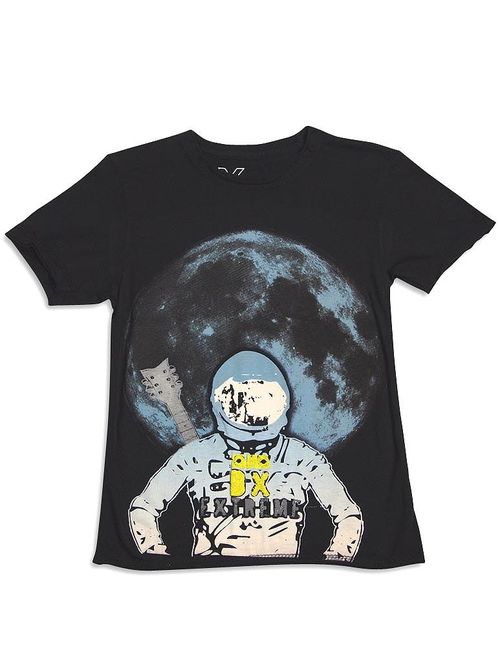DX-Xtreme - Little Boys Short Sleeve T-Shirt black astronaut / 5