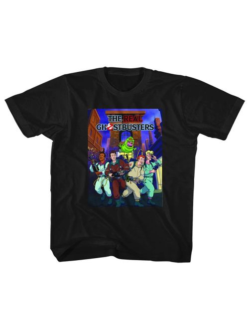 American Classics The Real Ghostbusters Animated TV Series Poster Toddler Little Boys T-Shirt Tee
