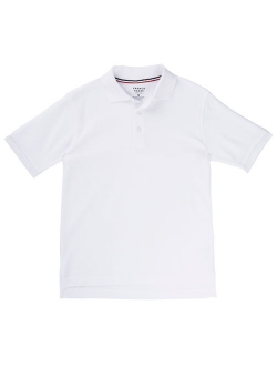 Boys School Uniform Short Sleeve Pique Polo Shirt (Little Boys & Big Boys)
