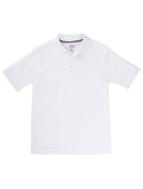 French Toast Boys School Uniform Short Sleeve Pique Polo Shirt (Little Boys & Big Boys)