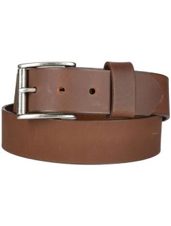 Men's Chieftain Leather Belt with Removable Roller Buckle