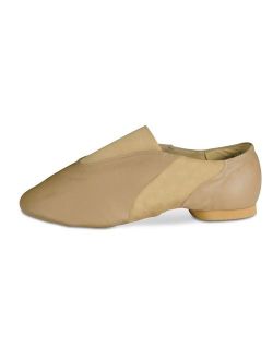 Danshuz Adult Bella Tan Leather Slip Sole Jazz Shoes 4-12 Womens