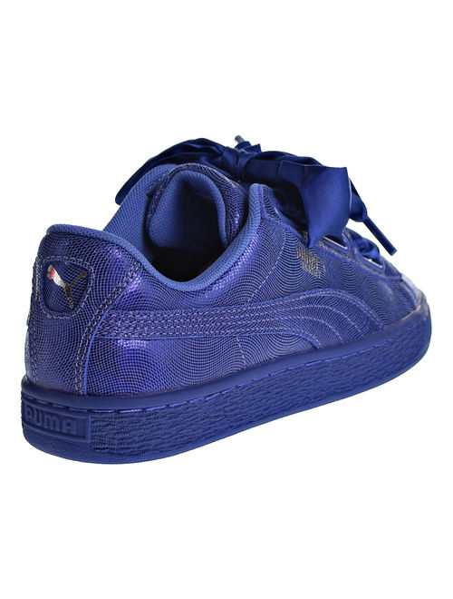 Puma Basket Heart NS Women's Shoes Baja Blue 364108-03