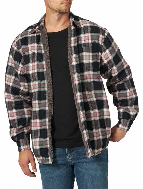 Wrangler Men's Long Sleeve Heavyweight Shirt Jacket
