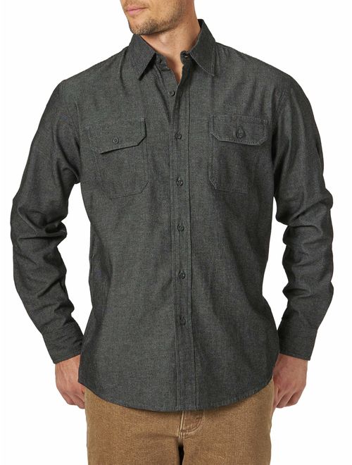 Wrangler Men's Long Sleeve Denim Shirt