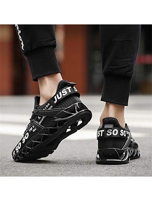 UMYOGO Mens Athletic Walking Blade Just So So Walking Running Shoes Cum Fashion Sneakers