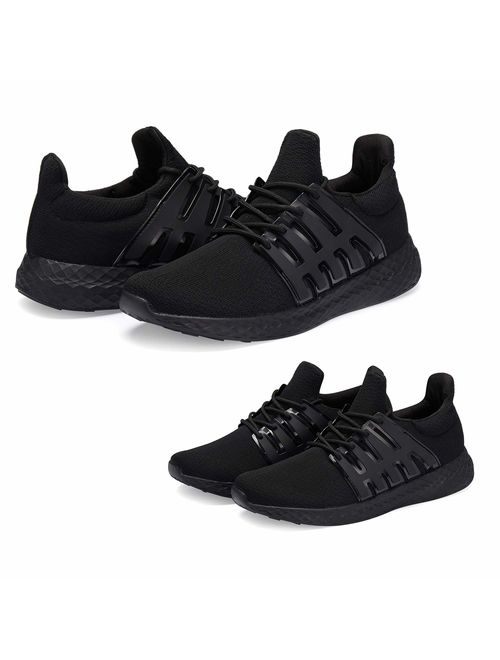 WXQ Men's Running Shoes Fashion Breathable Sneakers Mesh Balenciaga Look Lightweight Walking Shoes