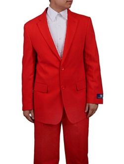Mens Red Dress Suit - Includes Jacket & Pants