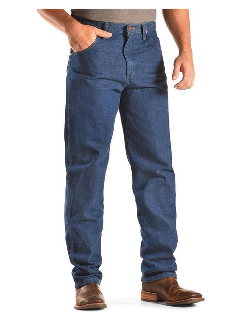 wrangler men's original cowboy cut relaxed fit jean, blue, 29x32