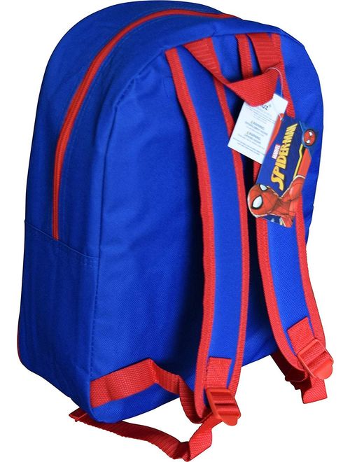 Marvel Spiderman 15" School Bag Backpack (Blue-Red)