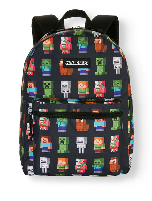 Minecraft Characters 16" Backpack