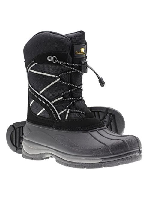 Arctic Shield Mens Warm Comfortable Insulated Waterproof Durable Outdoor Ski Winter Snow Boots