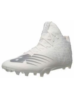 Men's Burn X-2 Speed Lacrosse Shoe, White/Grey, 9.5 W US