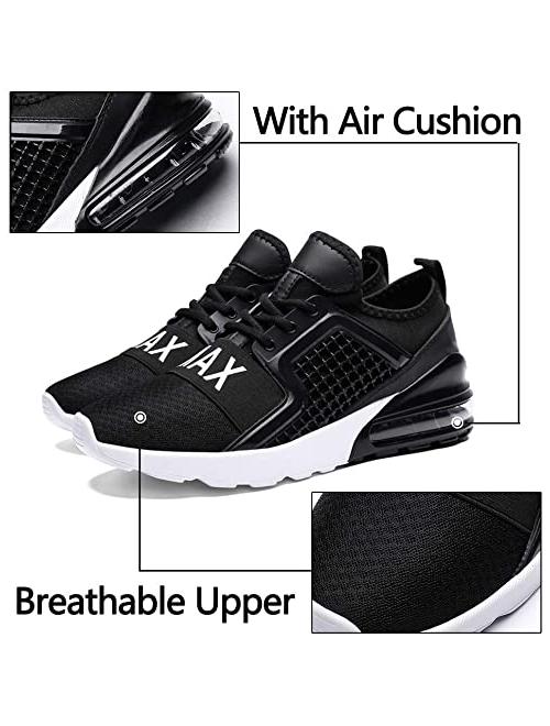 RUMPRA Mens Fashion Sneakers Breathable Sport Walking Tennis Running Shoes Fitness Gym Casual Athletic