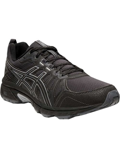 ASICS Men's Gel-Venture 7 Running Shoes, 9.5M, Black/Sheet Rock