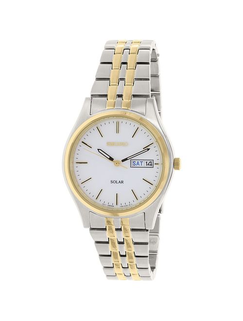 Seiko Men's SNE032 Gold Stainless-Steel Automatic Fashion Watch