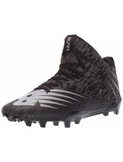 Men's Burn X-2 Speed Lacrosse Shoe, Black/White, 7 W US