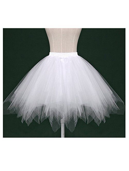 Topdress Women's 1950s Vintage Tutu Petticoat Ballet Skirt (26 Colors)