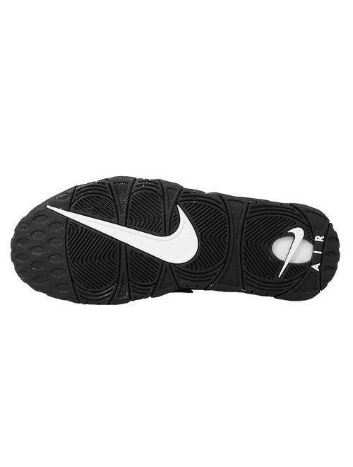 Nike Mens Air More Uptempo Black/White-Black Leather