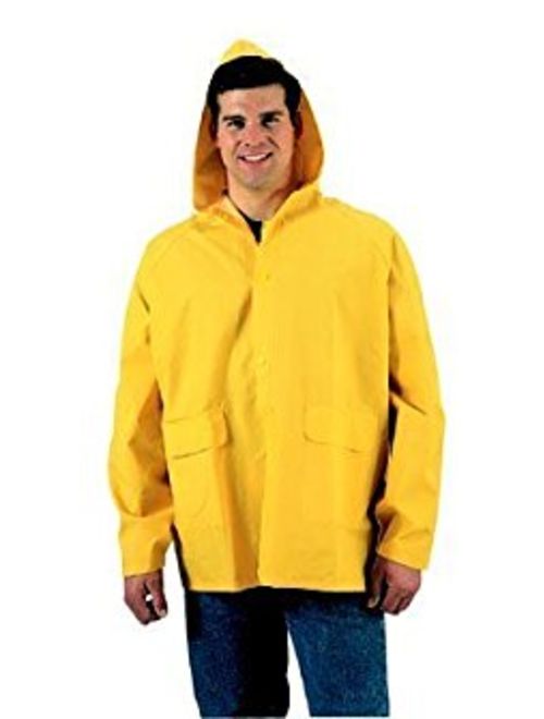 Yellow Heavyweight PVC Raincoat
