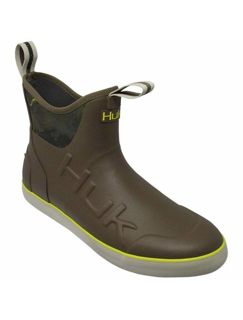 HUK Mens Rubber Waterproof Rogue Wave Mid Boots Adult