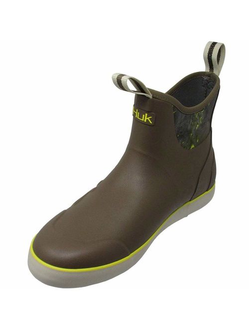 HUK Mens Rubber Waterproof Rogue Wave Mid Boots Adult