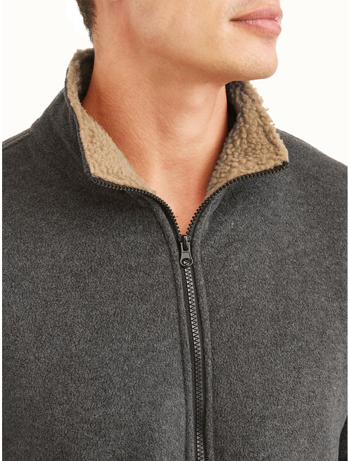 LeLebear Climate Concepts Men's Heavy Weight Full Zip Artic Fleece Jacket With Sherpa Lining, Up To Size 5Xl