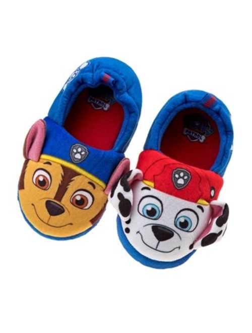 Chase and Marshall Kids Slippers Paw Patrol