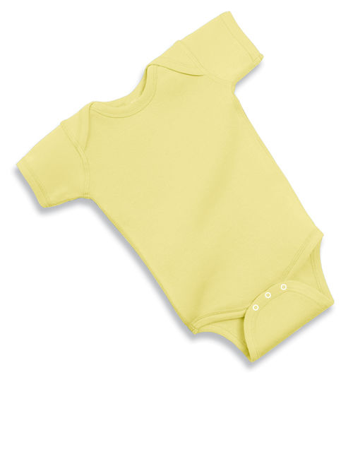 Rabbit Skins - Infant Baby Rib Bodysuit - 4400 - Black - Size: 18M